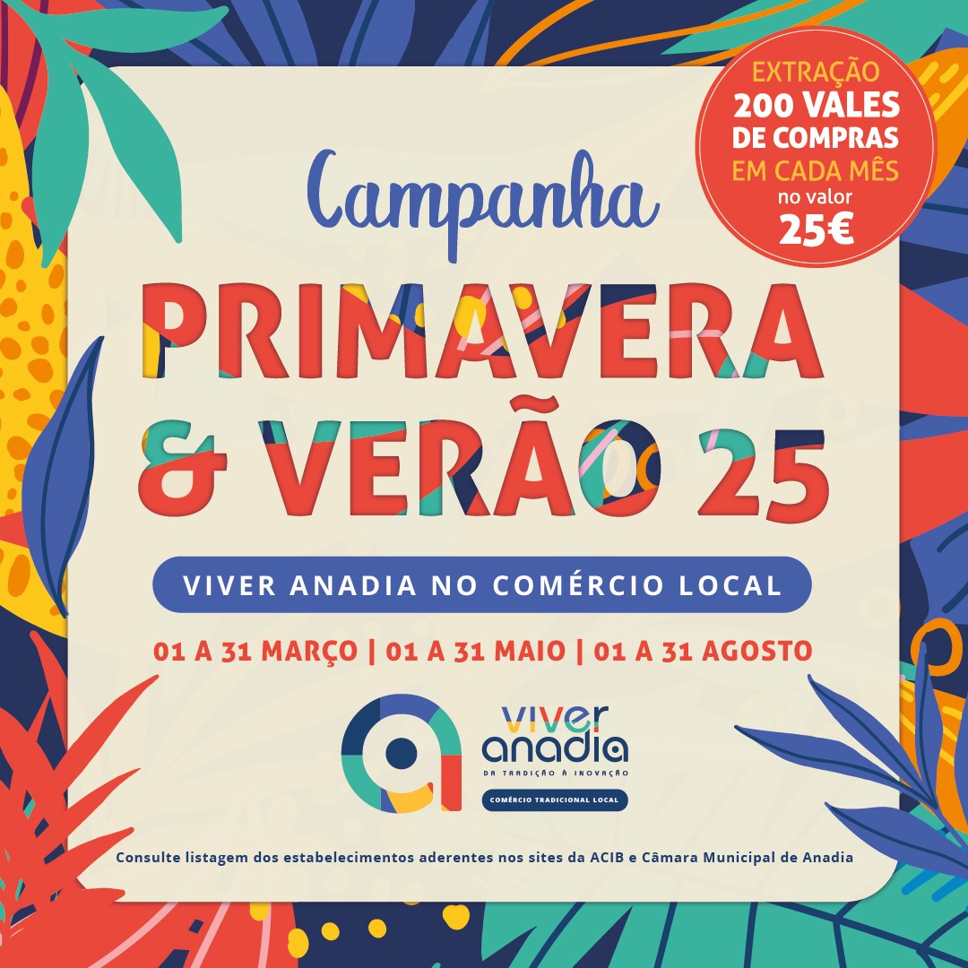 Espaço trabalho Viver Anadia – Campanha Primavera & Verão 2025 para arrendar em aveiro